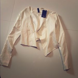 White blazer